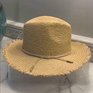 Hatattack Straw hat with fringe